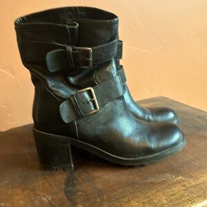 Sam Edelman Black Ankle Boots